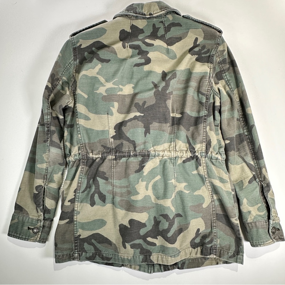 Free People Utility Jacket Not Your Brothers Camo Cotton Small - Picture 9 of 12